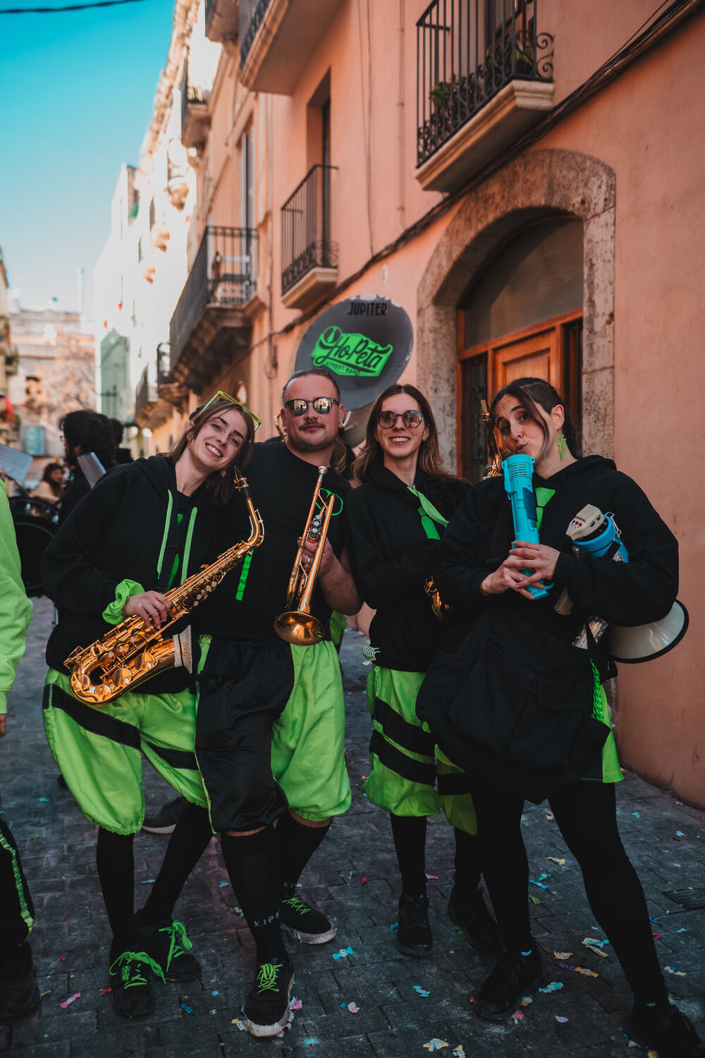 Membres de Ho Peta Street Band
